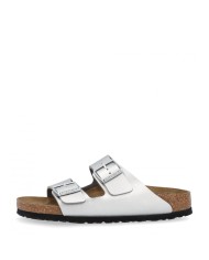 BIRKENSTOCK SANDALO DONNA ARIZONA SILVER BIRKO 1028401 CO