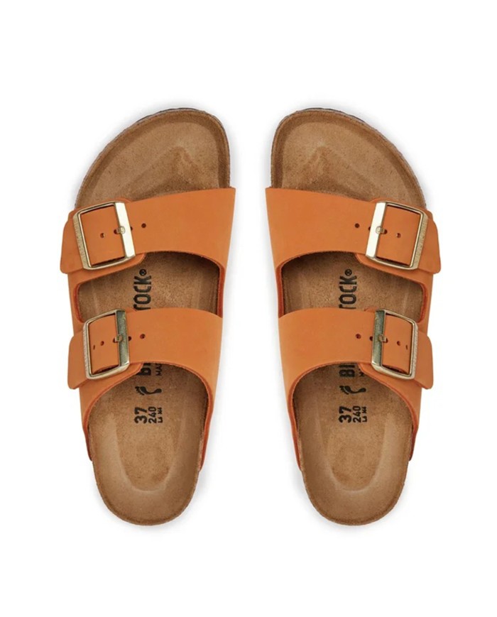 BIRKENSTOCK SANDALO DONNA ARIZONA NURNT ORANGE 1026732 CO