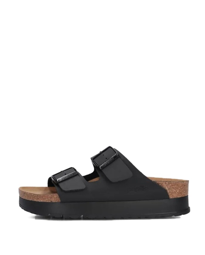 BIRKENSTOCK SANDALO DONNA ARIZONA PLATFORM BLACK 1027395 CO