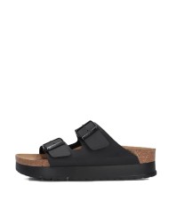 BIRKENSTOCK SANDALO DONNA ARIZONA PLATFORM BLACK 1027395 CO