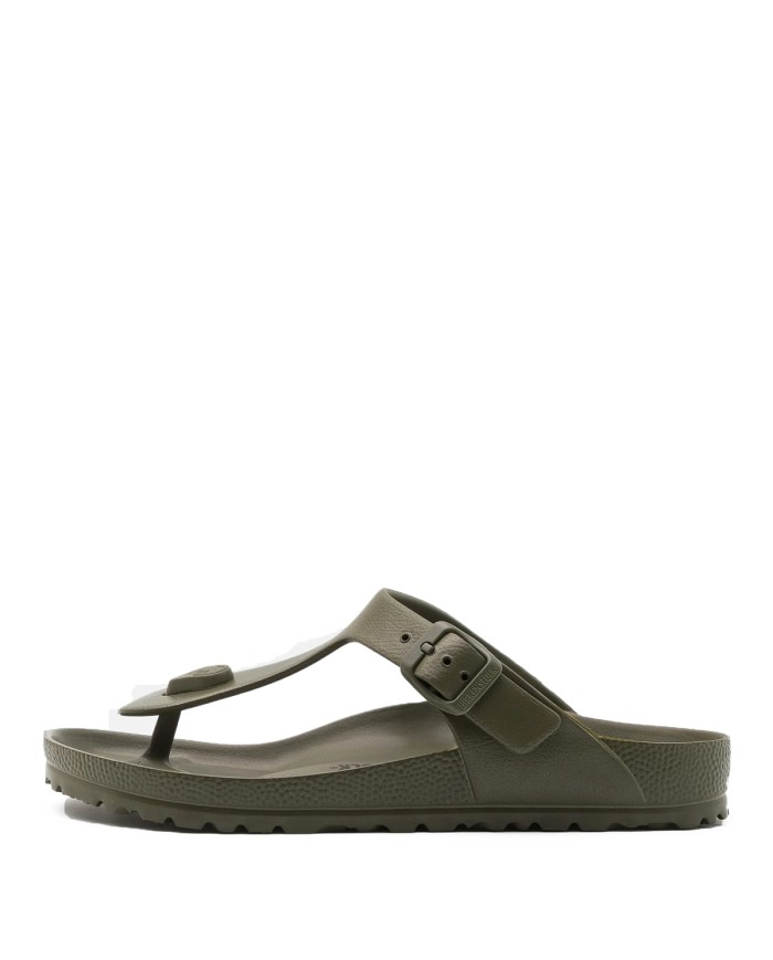 BIRKENSTOCK SANDALO INFRADITO DONNA GIZEH EVA KHAKI 128221 CO