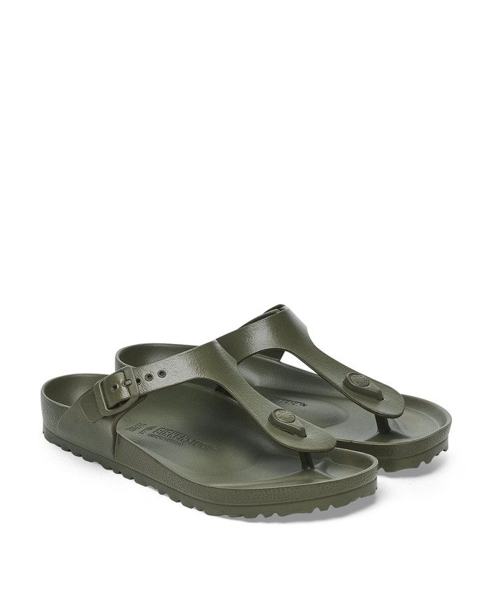 BIRKENSTOCK SANDALO INFRADITO DONNA GIZEH EVA KHAKI 128221 CO