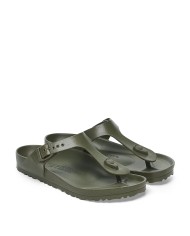 BIRKENSTOCK SANDALO INFRADITO DONNA GIZEH EVA KHAKI 128221 CO