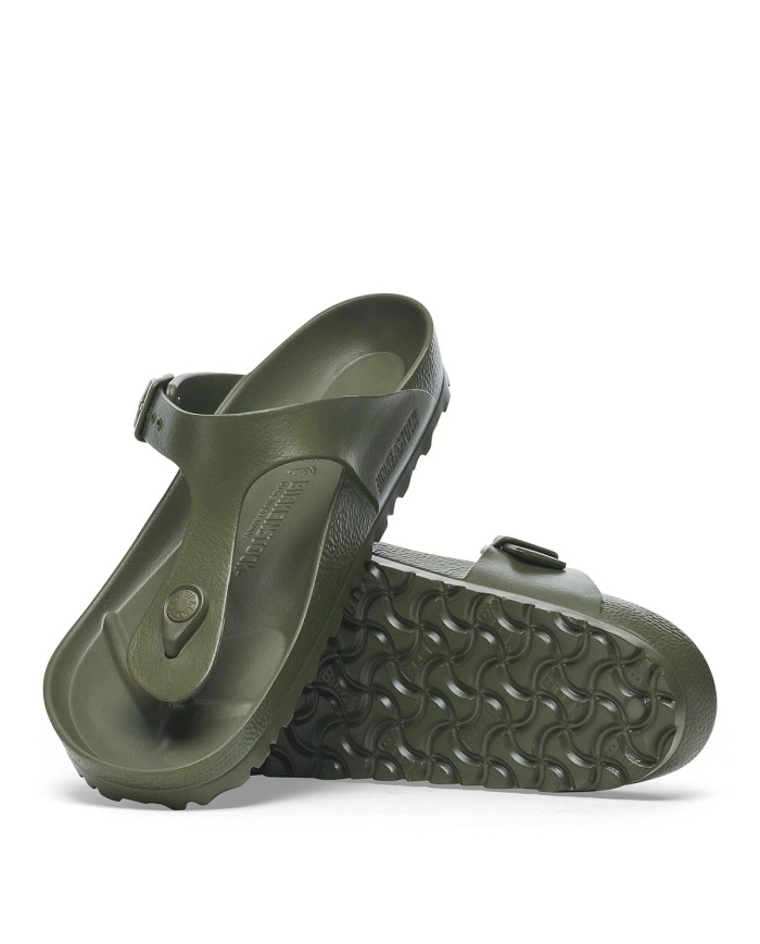 BIRKENSTOCK SANDALO INFRADITO DONNA GIZEH EVA KHAKI 128221 CO