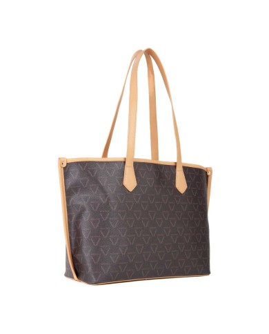 VALENTINO MARIO SHOPPING BAG LADY RE MORO/NATURALE  125