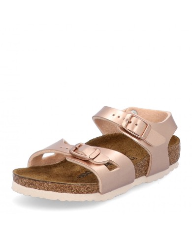 BIRKENSTOCK SANDALO BIMBA RIO KIDS ELETTRIC METALLIC BIRKO 102520