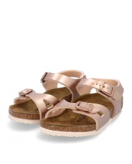 BIRKENSTOCK SANDALO BIMBA RIO KIDS ELETTRIC METALLIC BIRKO 102520