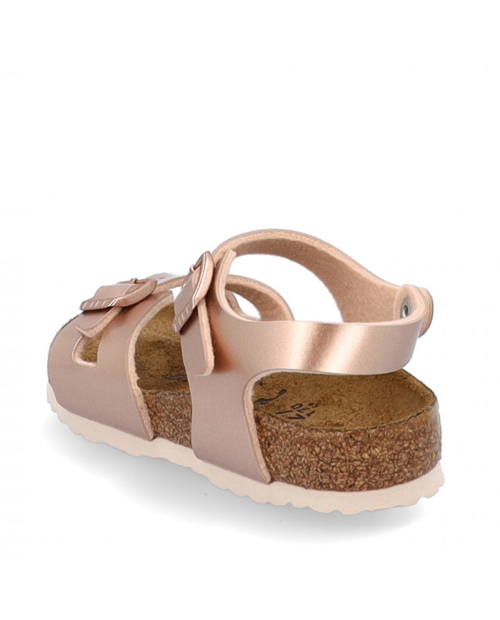 BIRKENSTOCK SANDALO BIMBA RIO KIDS ELETTRIC METALLIC BIRKO 102520