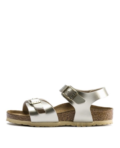 BIRKENSTOCK SANDALO BIMBA RIO KIDS ELETTRIC METALLIC GOLD 1014829