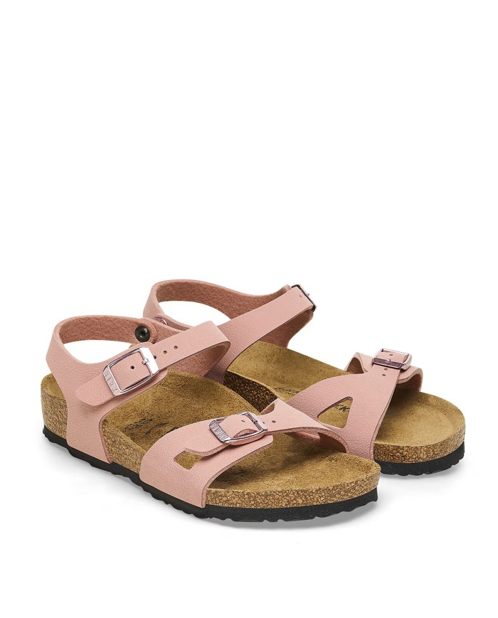 BIRKENSTOCK SANDALO BIMBA RIO KIDS PINK CLAY 1026837