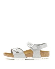 BIRKENSTOCK SANDALO BIMBA RIO KIDS SILVER MAGIC 831783