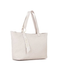 VALENTINO MARIO SHOPPING BAG SHANTEL ECRU 125