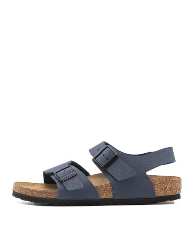 BIRKENSTOCK SANDALO BIMBO NEW YORK KIDS NUBUCK NAVY 087773