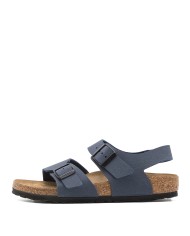 BIRKENSTOCK SANDALO BIMBO NEW YORK KIDS NUBUCK NAVY 087773