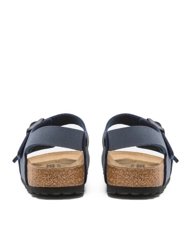 BIRKENSTOCK SANDALO BIMBO NEW YORK KIDS NUBUCK NAVY 087773