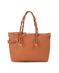 VALENTINO MARIO SHOPPING BAG SCARLETT RE CUOIO 125