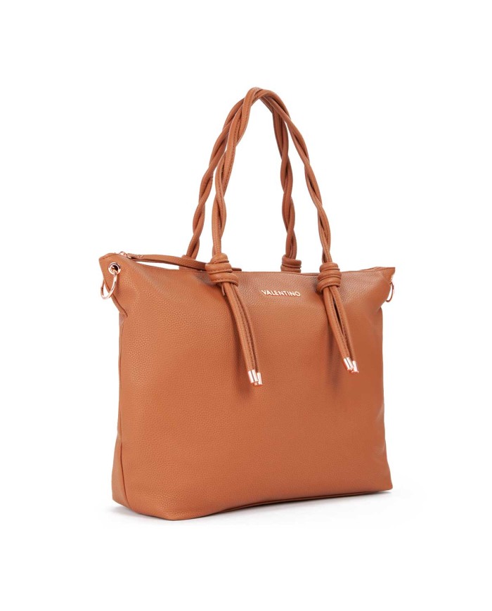 VALENTINO MARIO SHOPPING BAG SCARLETT RE CUOIO 125