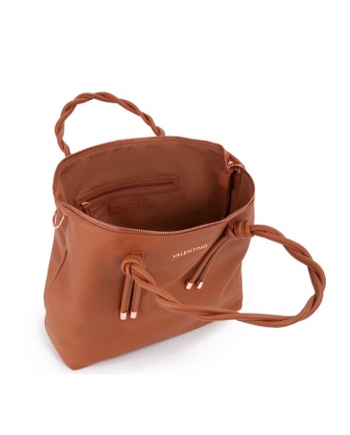 VALENTINO MARIO SHOPPING BAG SCARLETT RE CUOIO 125