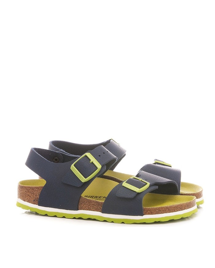 BIRKENSTOCK SANDALO BIMBO NEW YORK KIDS DESERT BLUE 1015756