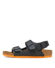 BIRKENSTOCK SANDALO BIMBO MILANO KIDS DESERT BLACK 1026878