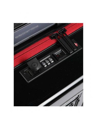 PIQUADRO X DUCATITROLLEY UOMO CABINA 4 RUOTE NERO BV4425POPD 125