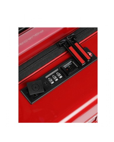 PIQUADRO X DUCATITROLLEY UOMO CABINA 4 RUOTE ROSSO BV4425POPD 125