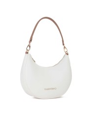 VALENTINO MARIO HOBO BAG ALEXIA CON TRACOLLA  BIANCO/CUOIO  125