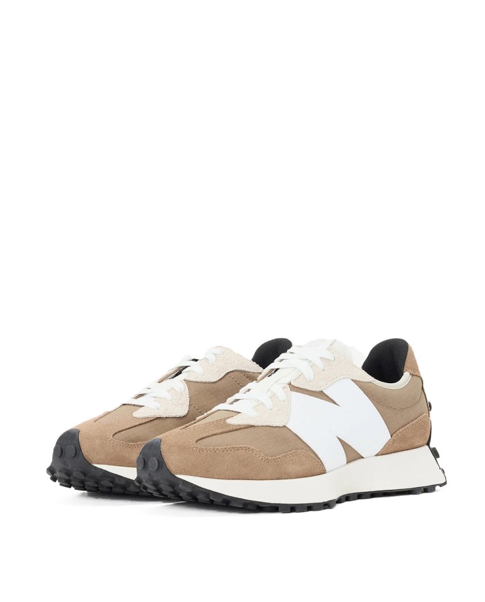 NEW BALANCE SNEAKERS UNISEX IN SUEDE MESH MUSHROOM U327BC 125