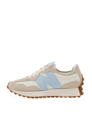 NEW BALANCE SNEAKERS DONNA IN SUEDE E NYLON LIGHT BLUE  WS327FTA 125