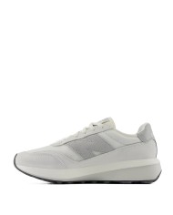 NEW BALANCE SNEAKERS UOMO SUEDE MESH OFF WHITE GREY U370AA 125