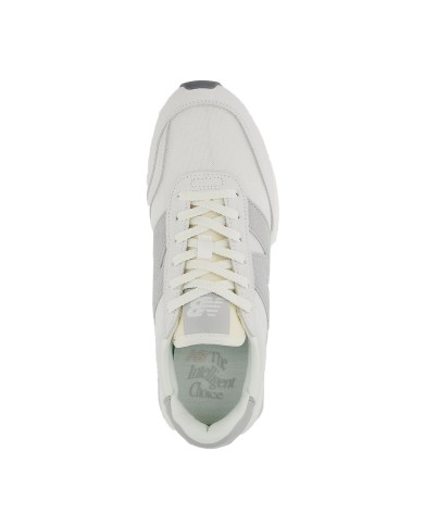 NEW BALANCE SNEAKERS UOMO SUEDE MESH OFF WHITE GREY U370AA 125