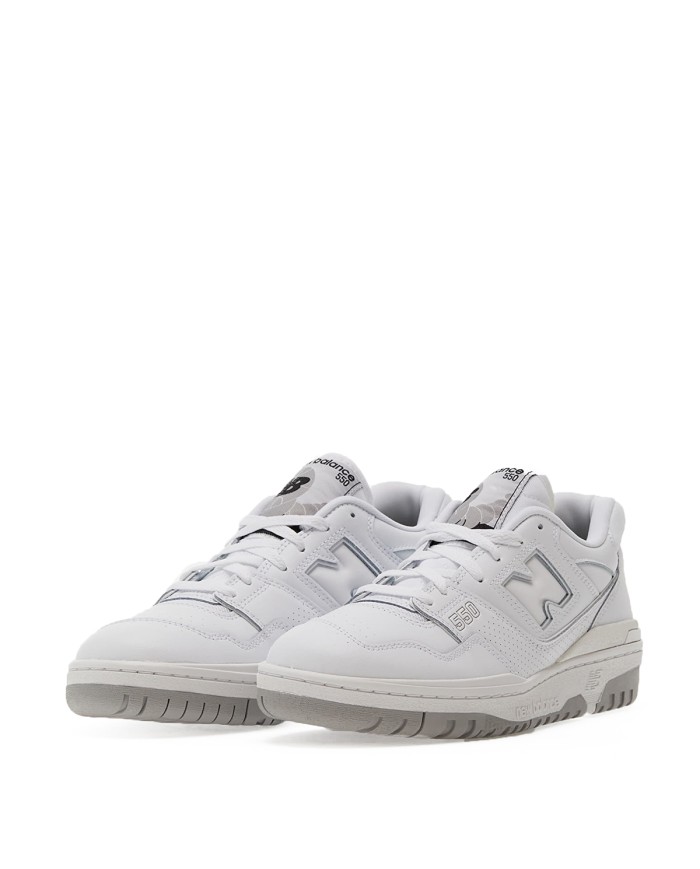 NEW BALANCE SNEAKERS UOMO LTZ ALL WHITE BB550PB1 224