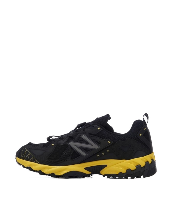 NEW BALANCE SNEAKERS UOMO TEXTILE BLACK ML610XD 224