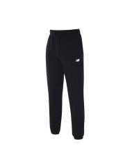NEW BALANCE PANTALONI SPORTIVI UOMO FRENCH TERRY JOGGER BLACK MP41519BK 125