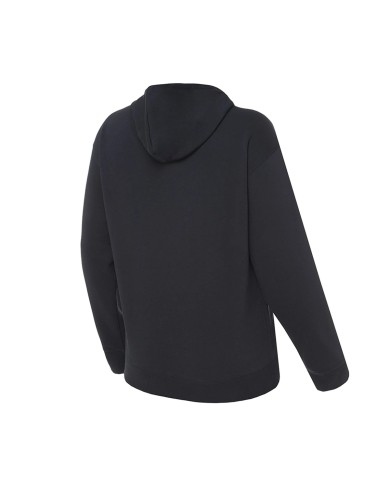 NEW BALANCE FELPA UOMO STACKED LOGO FRENCH TERRY FULL ZIP HOODIE BLACK MJ41501BK 125