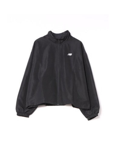 NEW BALANCE GIACCA SPORTIVA DONNA WOVEN JACKET OVERSIZED BLACK WJ41500BK 125