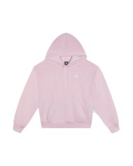 NEW BALANCE FELPA DONNA ESSENTIALS FRENCH TERRY HOODIE SMALL LOGO ROSE SUGAR WT41507RSG 125