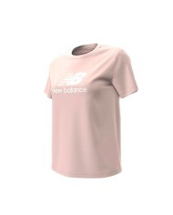 NEW BALANCE T SHIRT DONNA ESSENTIALS GRADIENT LOGO ROSE WT41520RSG 125