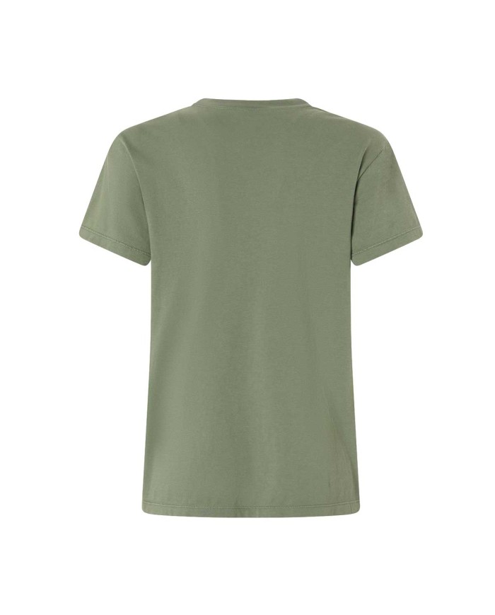 PINKO T-SHIRT JERSEY LIPS RACE VERDE 125